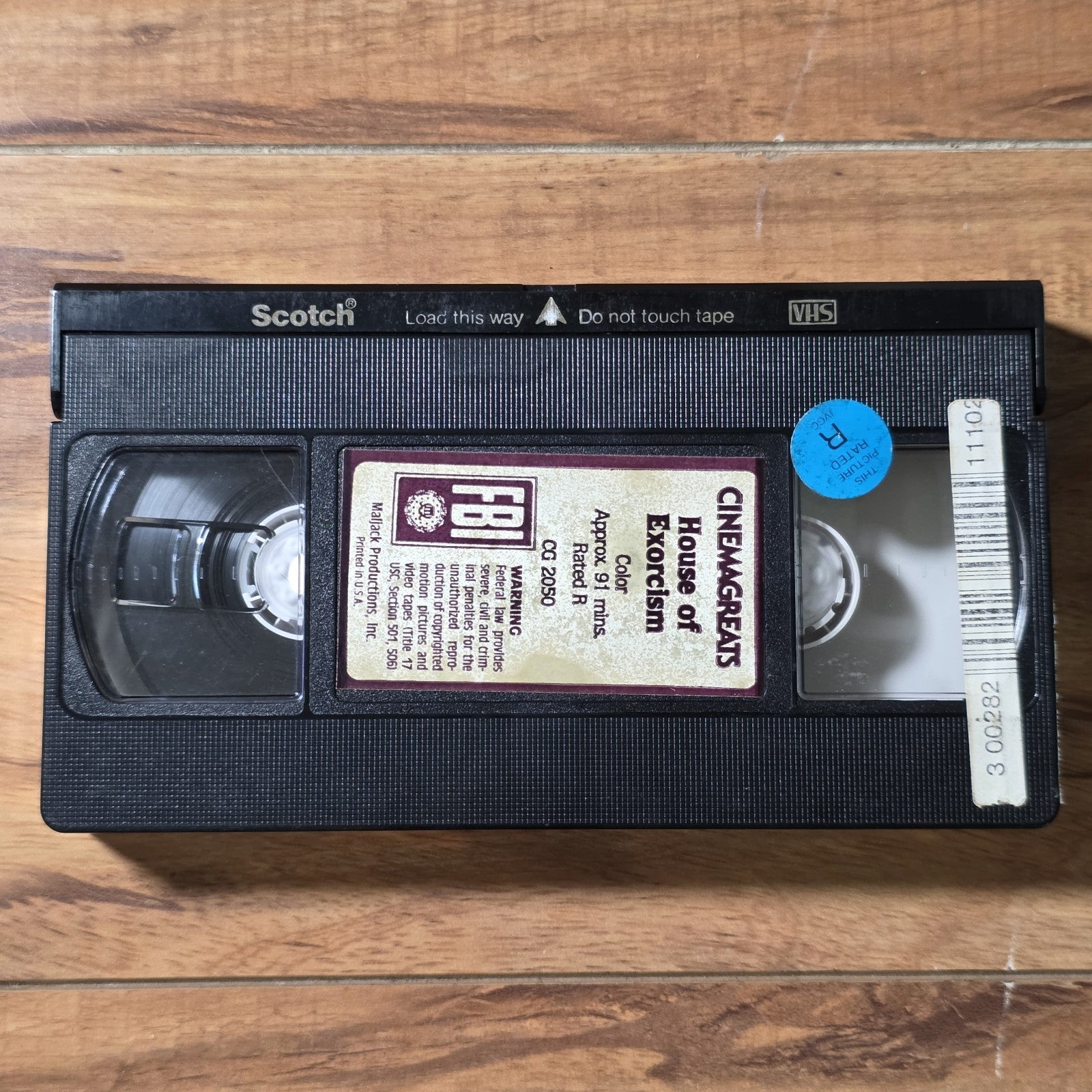 The Devil in the House of Exorcism VHS 1978 Horror 1st Release Cut Box Rare HTF