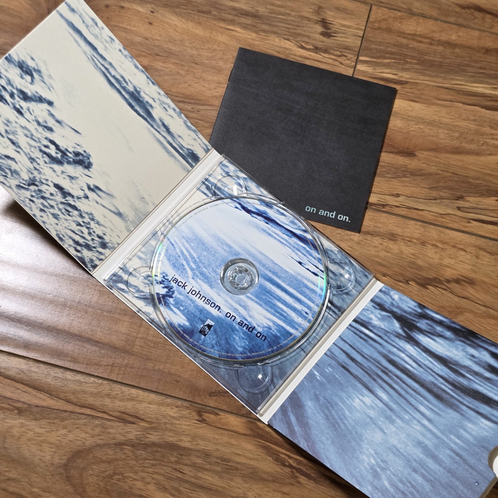 Jack Johnson - On and On CD 2003 Brushfire Records Surf Folk Rock