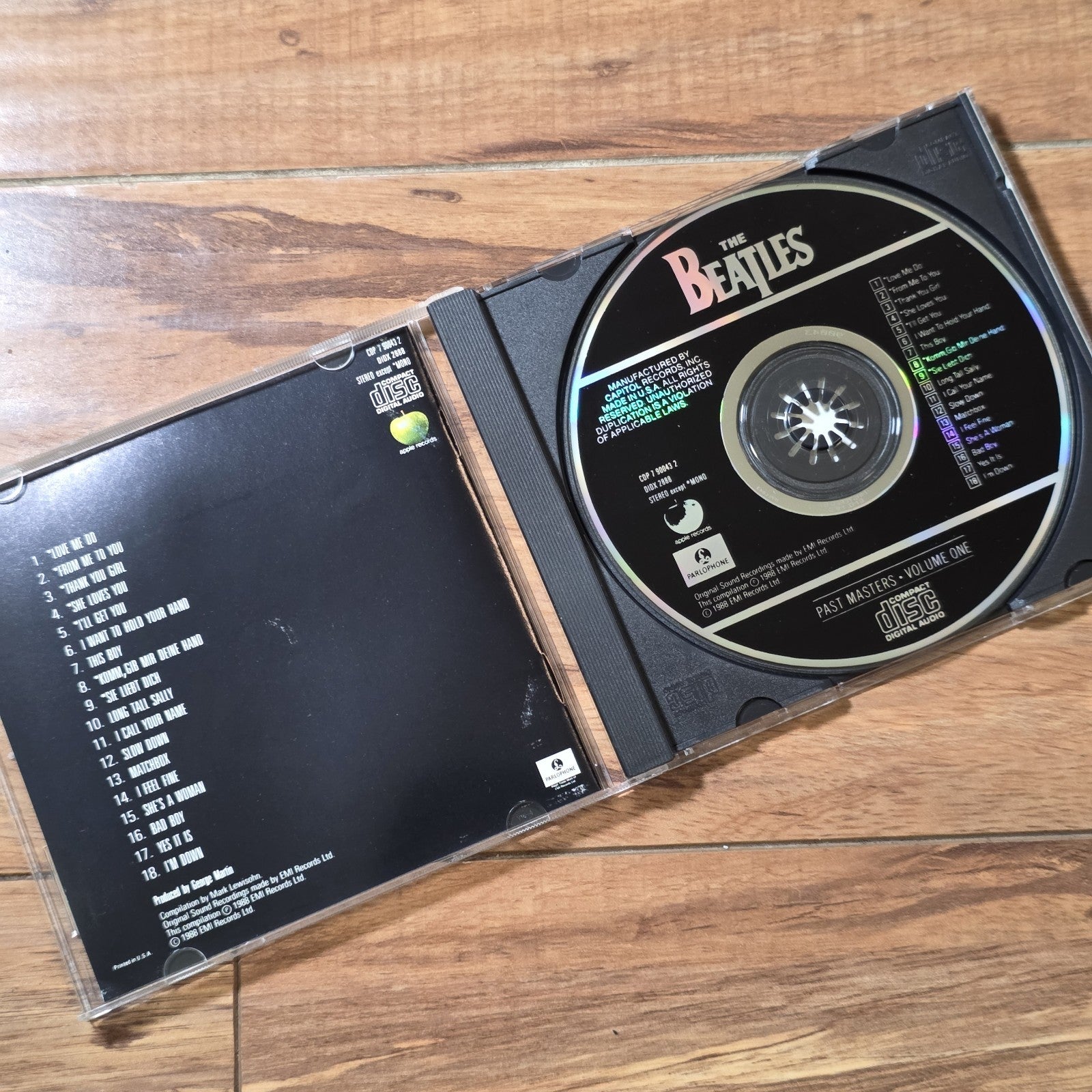 The Beatles - Past Masters Vol. 1 CD Compilation 1990 Rock
