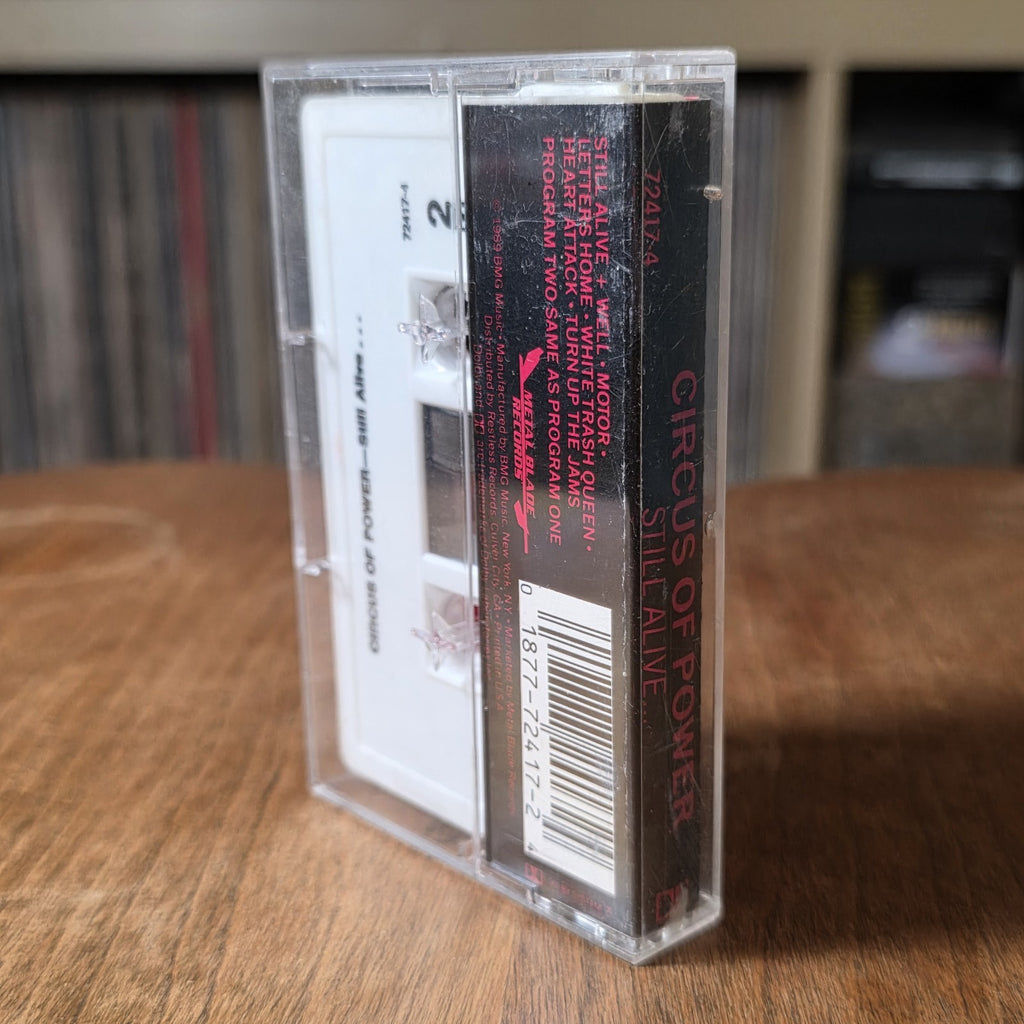 Circus of Power - Still Alive Cassette EP 1989 Hard Rock