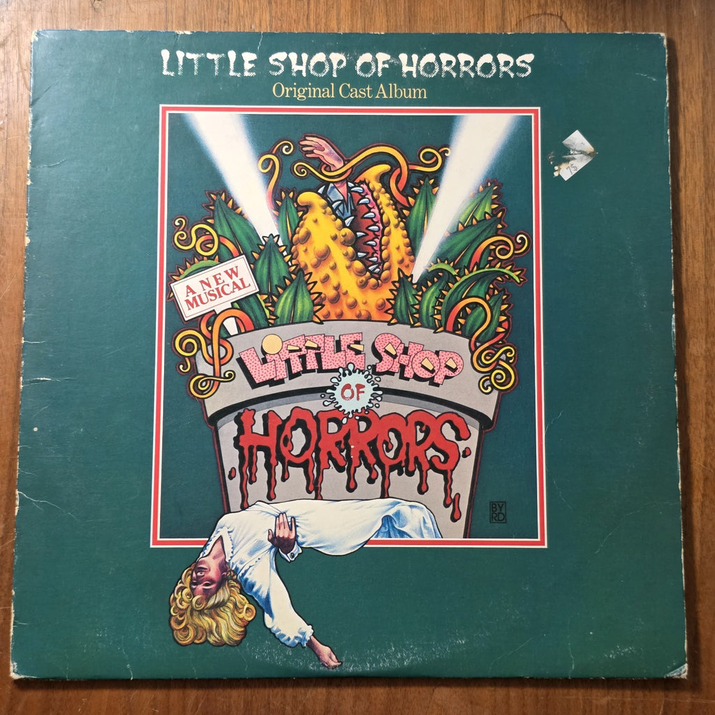 Little Shop Of Horrors Original Cast Vinyl LP 1982 Soundtrack Rare HTF