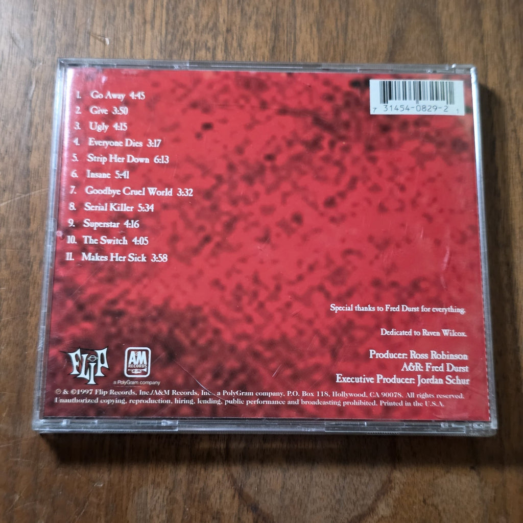 Cold - Self-Titled CD Album 1998 Nu Metal HTF
