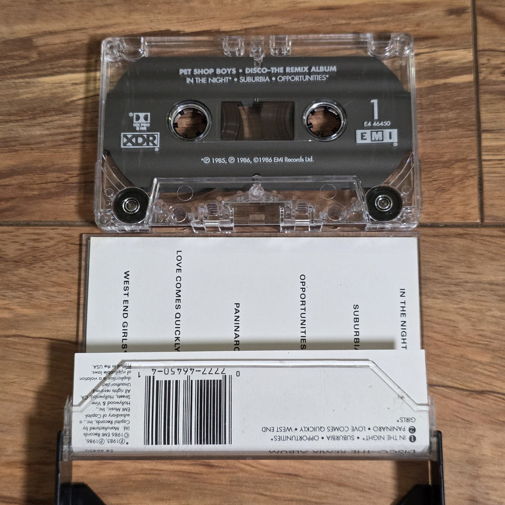 Pet Shop Boys - Disco Cassette Remix Album 1986 Synth-Pop