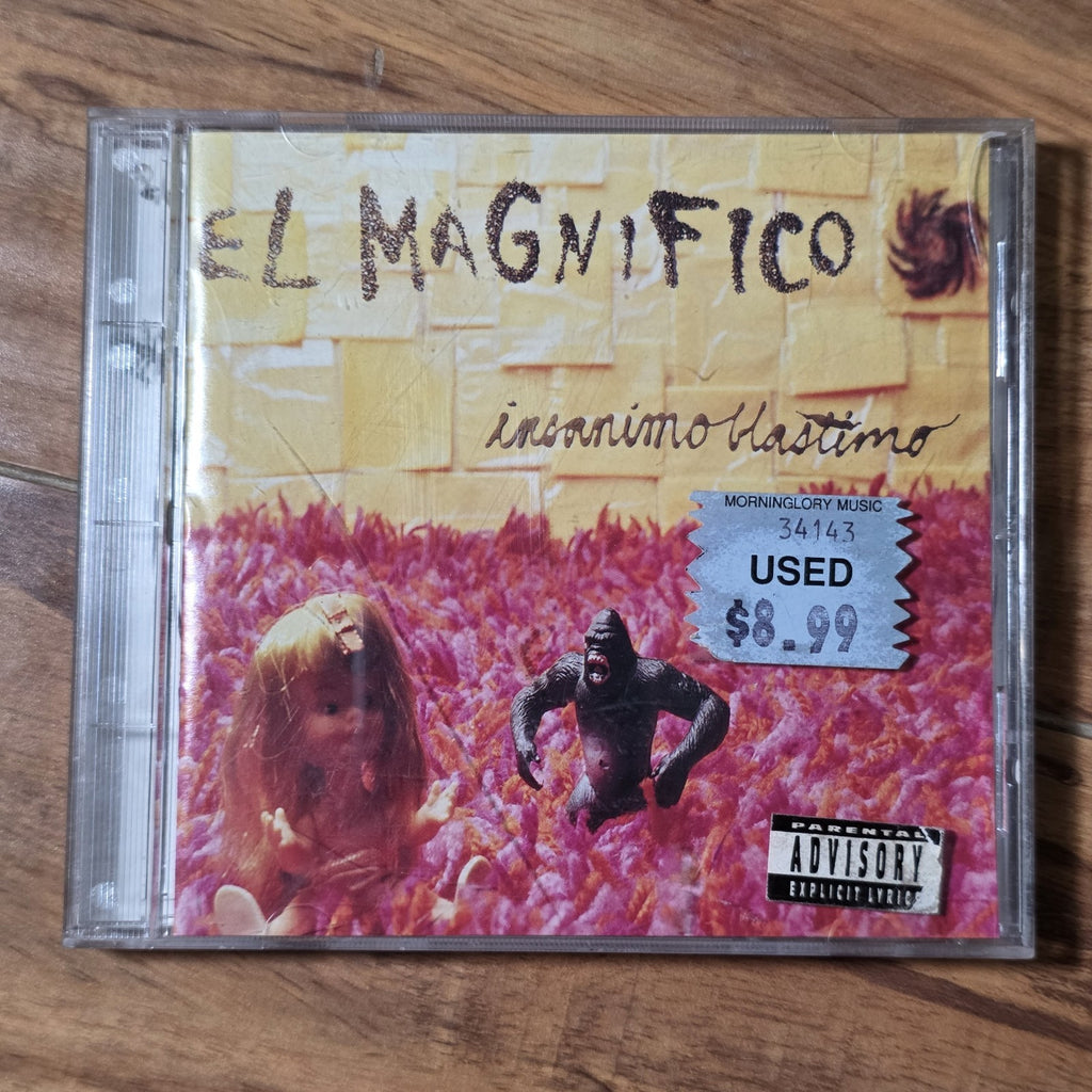 El Magnifico - Insanimo Blastimo CD 1994 Permanent Press Punk Rare