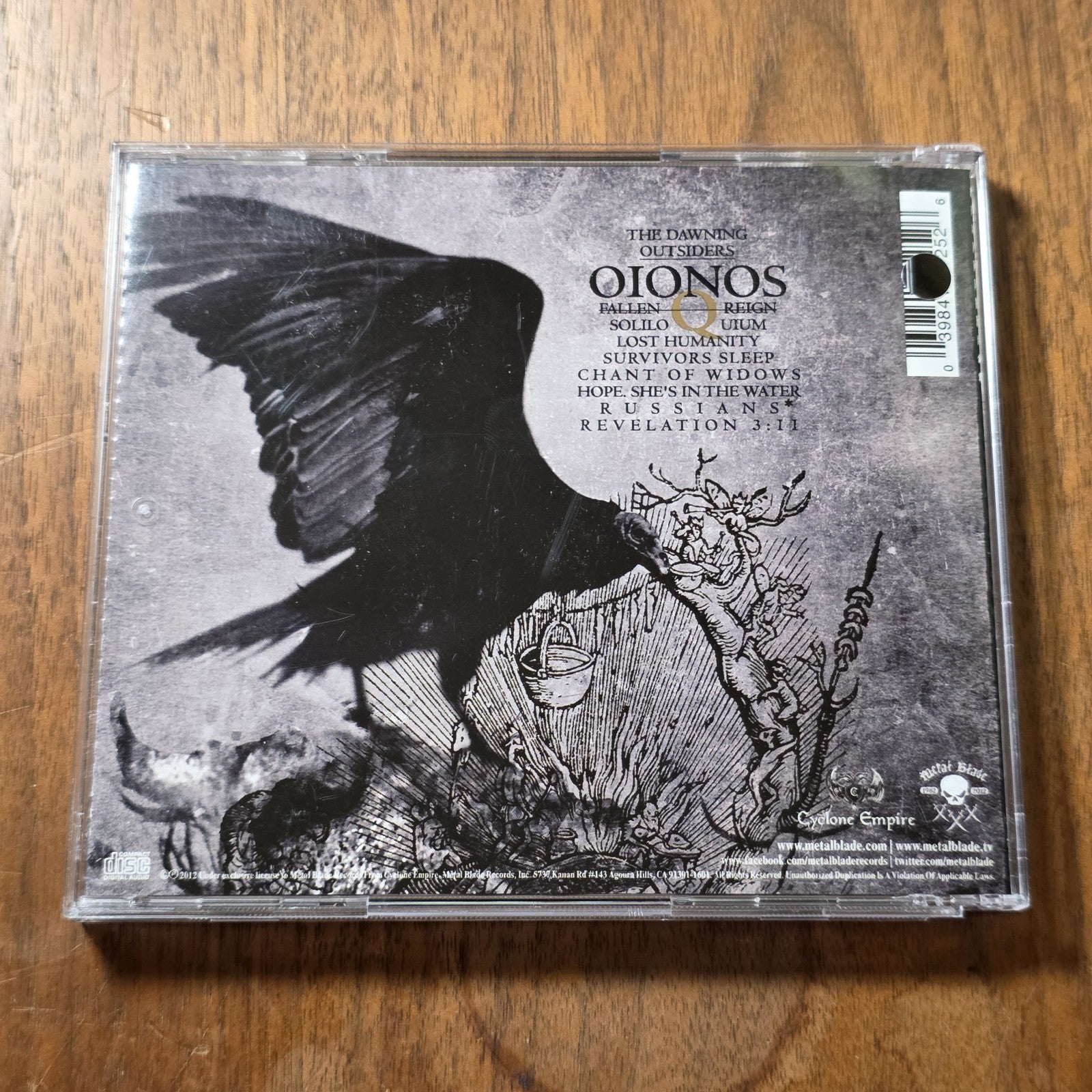 The Foreshadowing - Oionos CD Album 2010 Doom Metal
