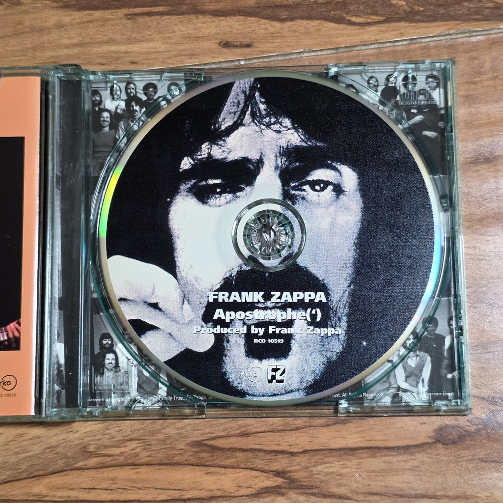 Frank Zappa - Apostrophe (') CD Album 1974 Avant-Garde Rock Rykodisc