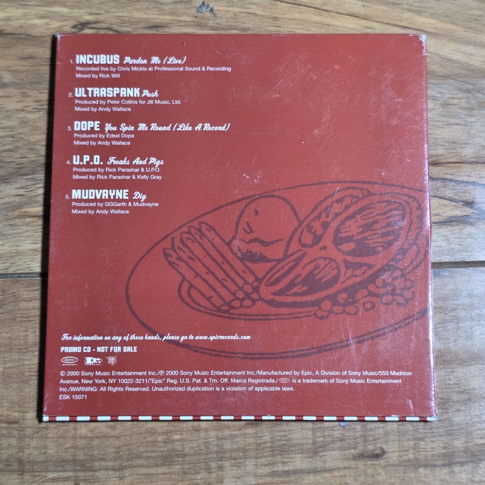 Ozzfest Doggybag Vol. 3 CD Promo Compilation 2000 Heavy Metal