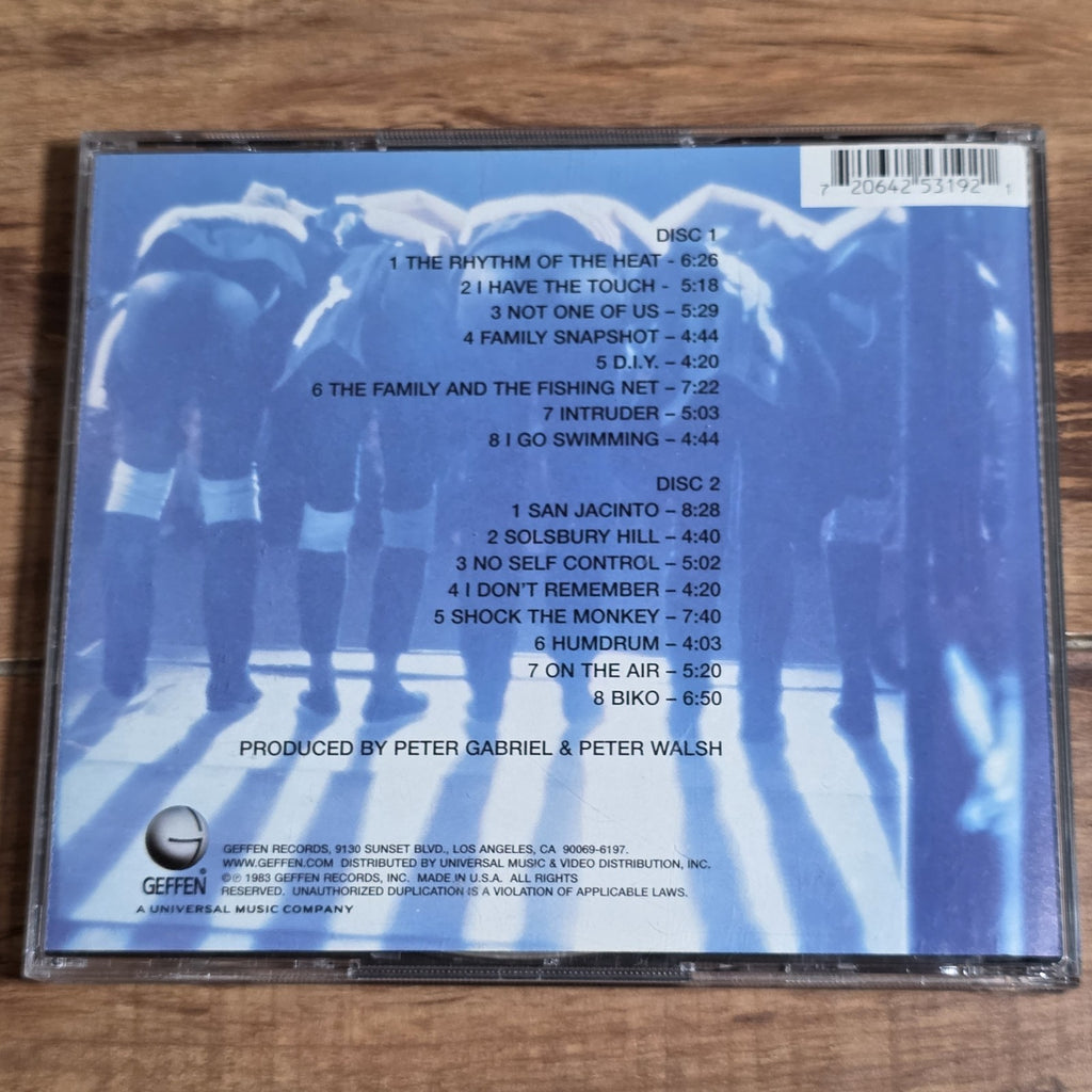 Peter Gabriel - Plays Live CD Live Album 1999 Progressive Rock Rare HTF