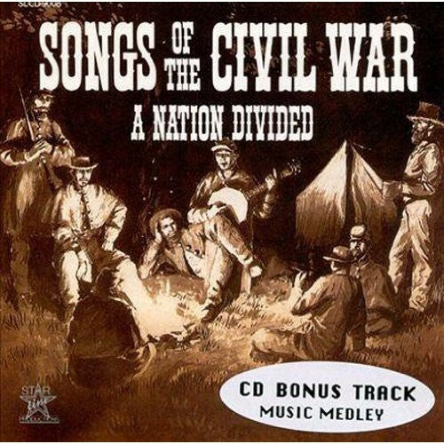 Various Artists - Songs Of The Civil War: A Nation Divided CD 1991 Folk Rock