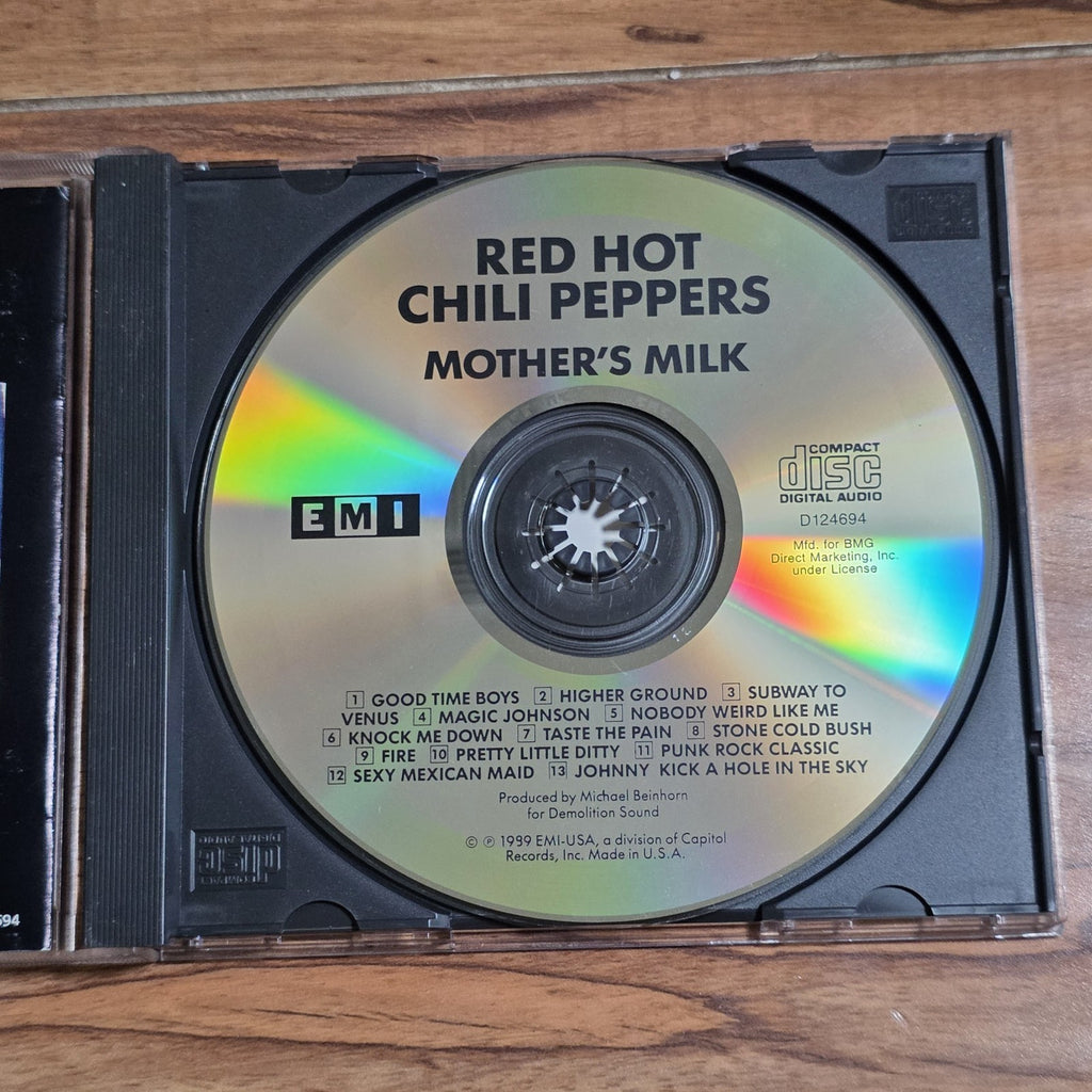 Red Hot Chili Peppers - Mother's Milk CD Album 1989 Funk Rock EMI America