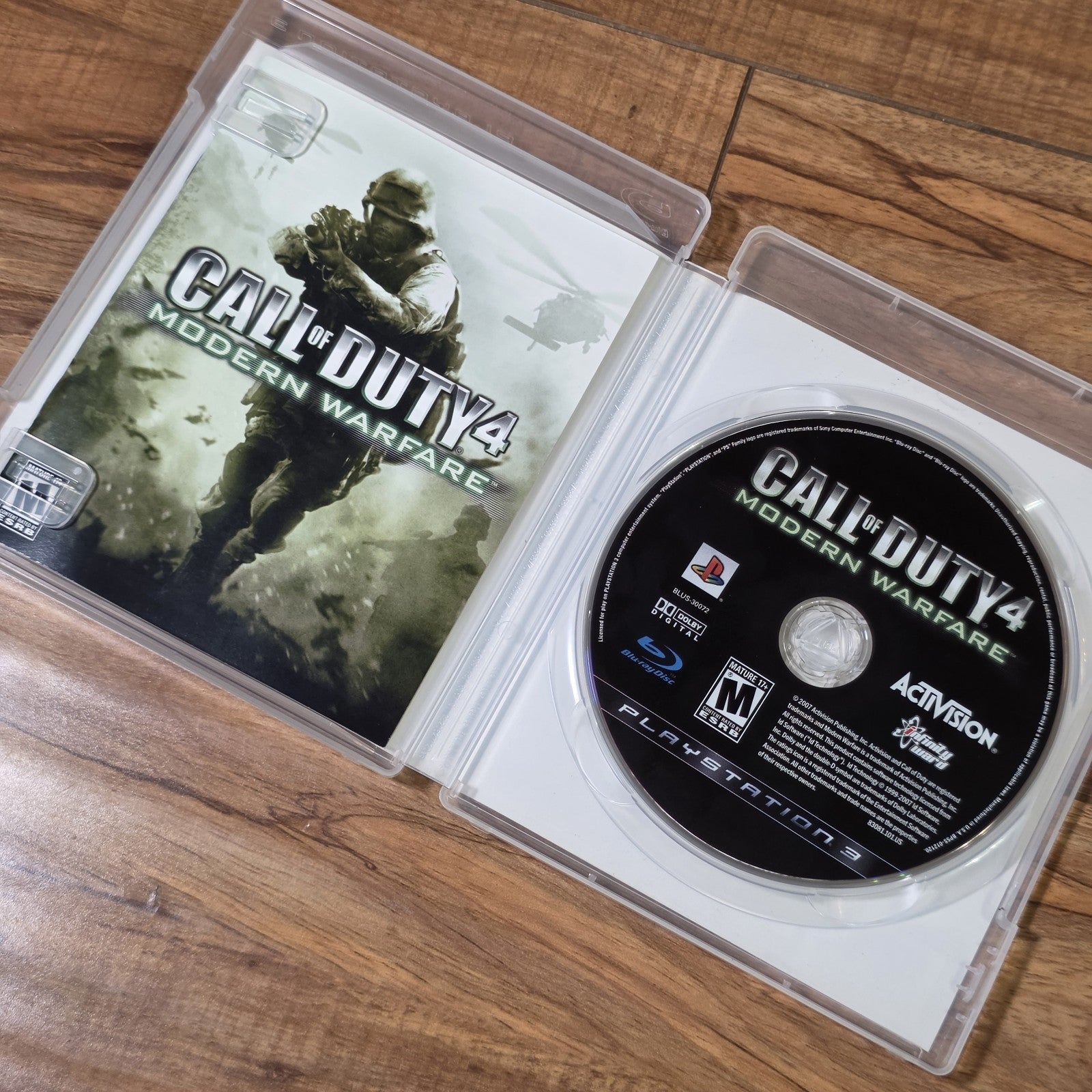 Call Of Duty 4 Modern Warfare 2007 Sony Playstation 3 Infinity Ward Shooter CIB