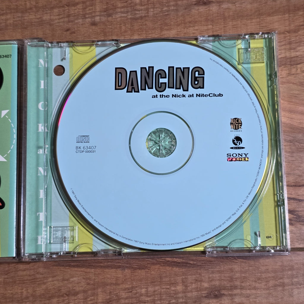 Dancing At Nick At Nite Club CD Compilation 1996 Dance Pop