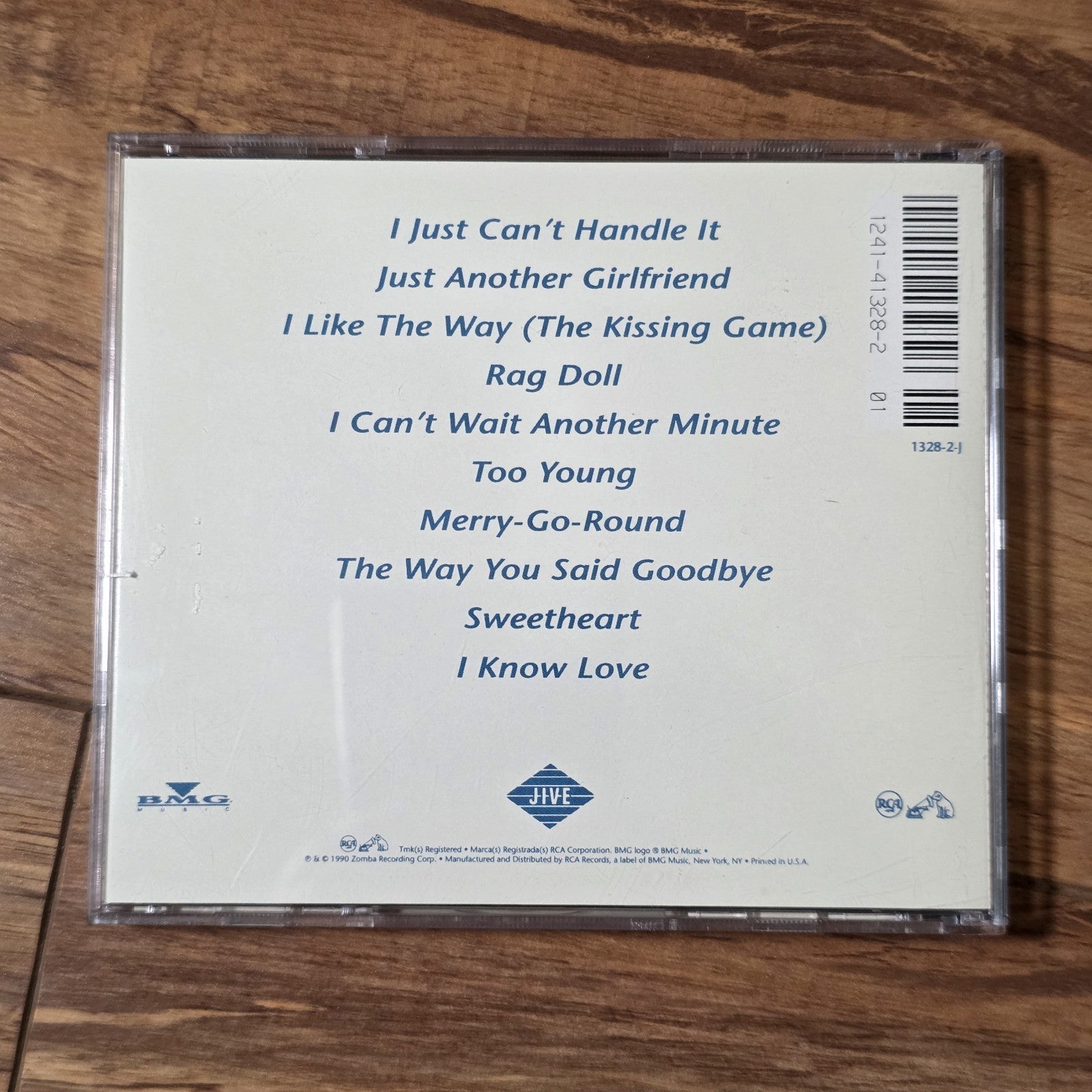 Hi-Five - Self Titled CD Album 1990 R&B New Jack Swing