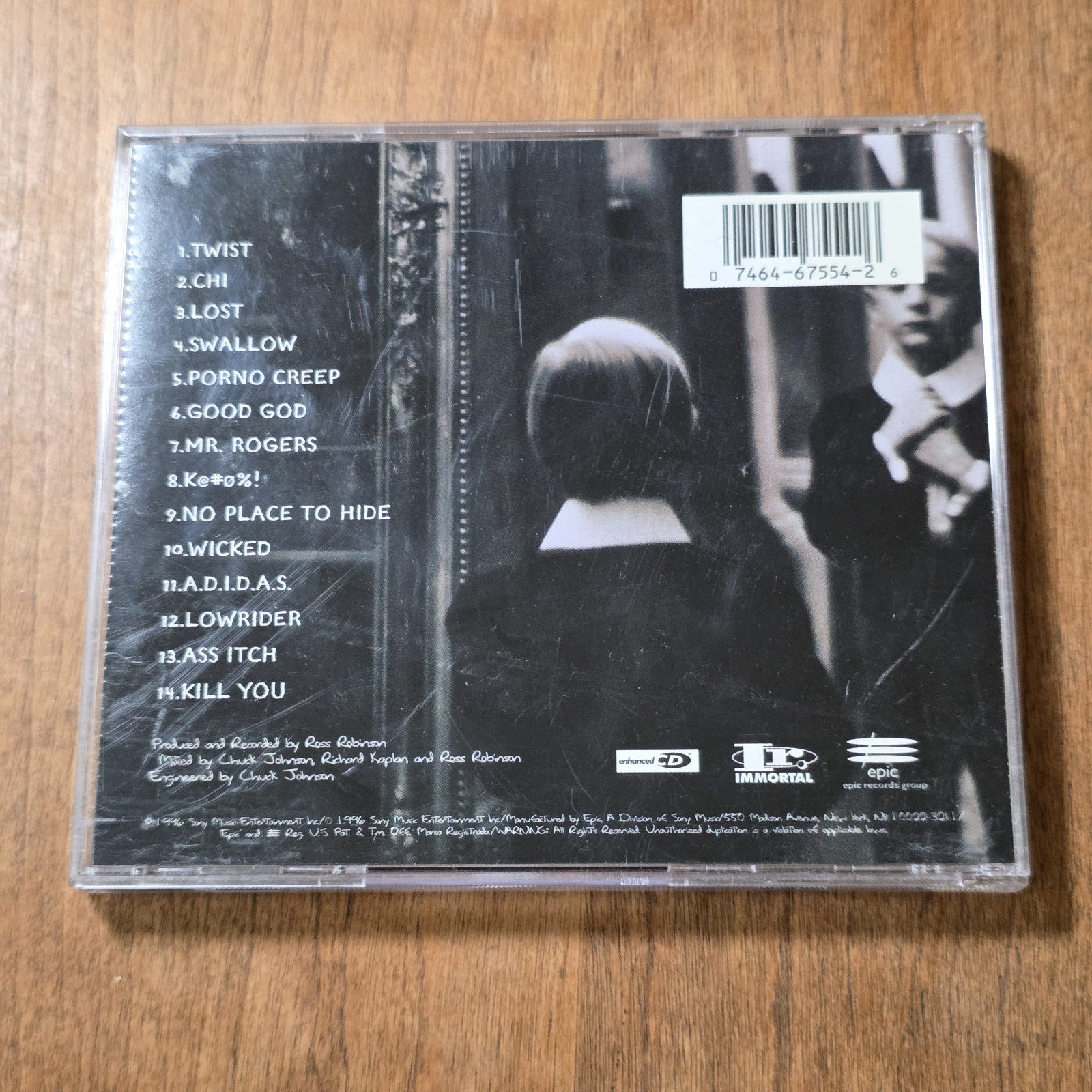 Korn - Life Is Peachy CD Album 1996 Nu Metal