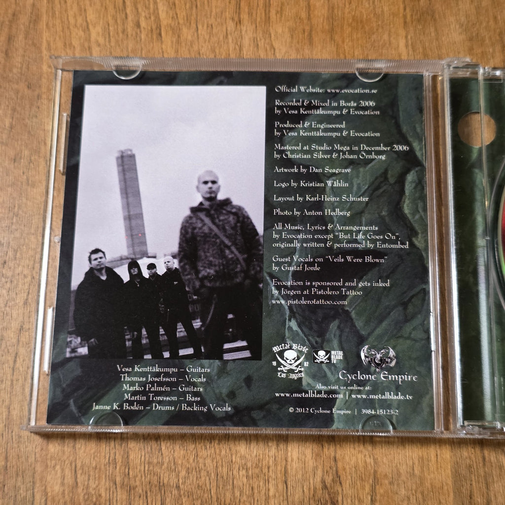 Evocation - Tales from the Tomb CD Album 2007 Death Metal HTF