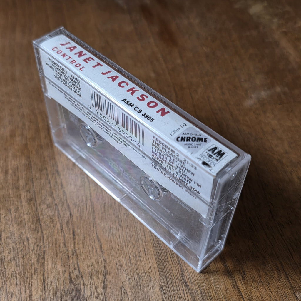 Janet Jackson - Control Cassette Album 1986 Pop R&B A&M Records