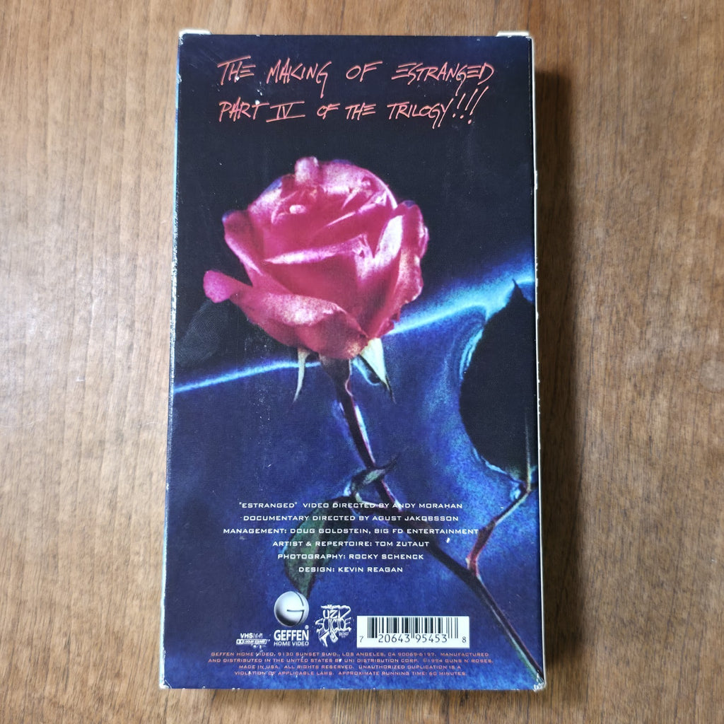 Guns N Roses - The Making Of Estranged VHS 1993 Documentary Rock HTF