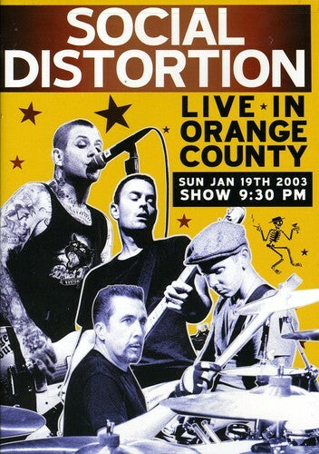 Social Distortion - Live in Orange County DVD Live Album 2003 Punk Rock