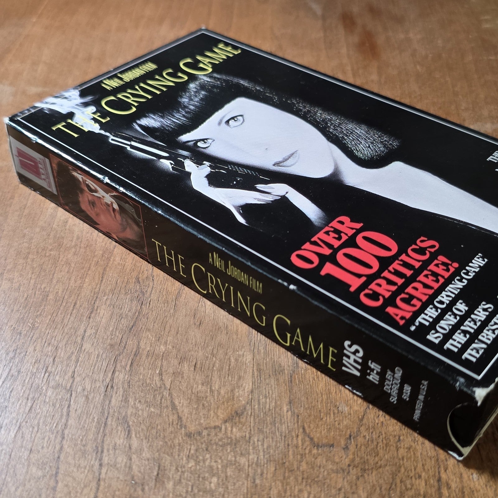 The Crying Game 1992 VHS Neil Jordan Drama Stephen Rea Jaye Davidson