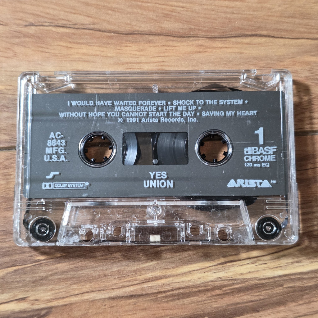 Yes - Union Cassette Album 1991 Prog Rock