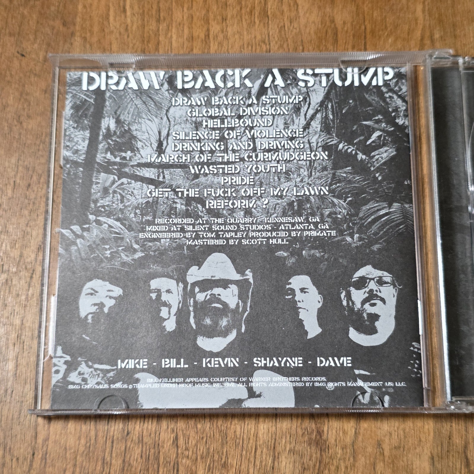 Primate - Draw Back a Stump CD EP 2012 Grindcore Hardcore Punk