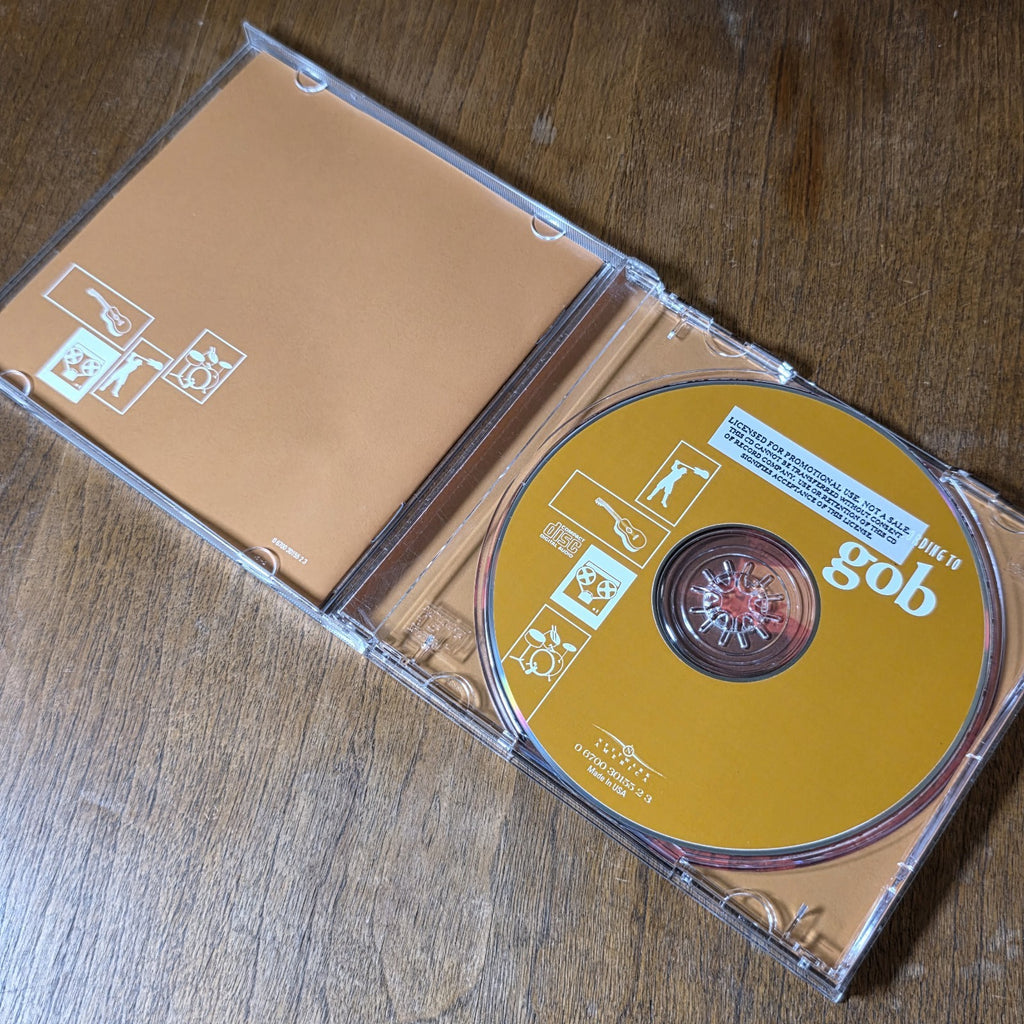 Gob - The World According To Gob CD Album 2000 Pop Punk Nettwerk Records