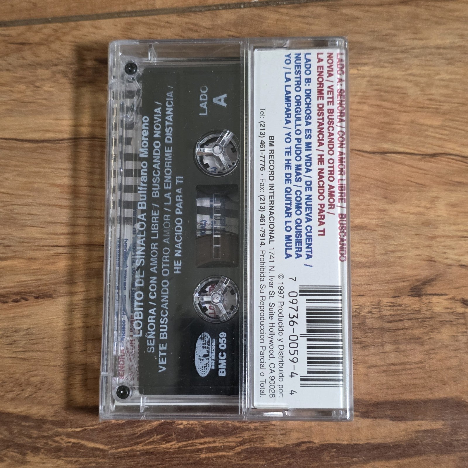 El Lobito De Sinaloa - La Fuerza Juvenil Cassette Regional Sealed New