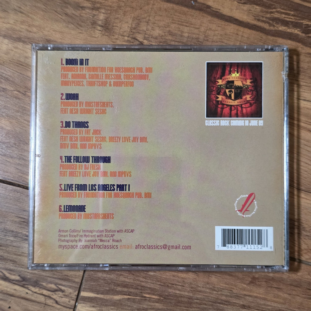 Afro Classics - The Classics CD 2004 Casual Records Hip Hop Rare HTF
