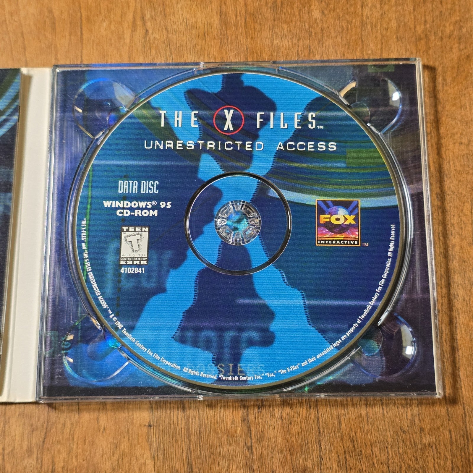 The X-Files - Unrestricted Access PC CD-ROM 1998 Interactive Game 2 Disc