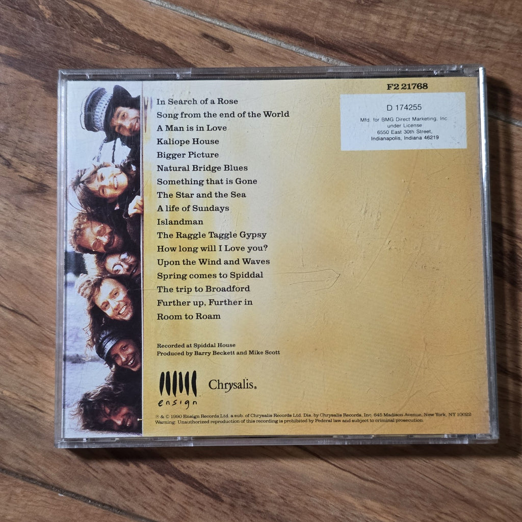 The Waterboys - Room to Roam CD 1990 Chrysalis Records Mike Scott Folk