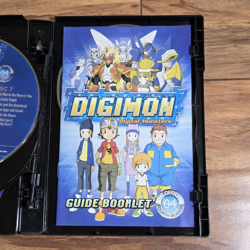 Digimon Digital Monsters The Official Fourth Season DVD 2013 Anime Rare HTF