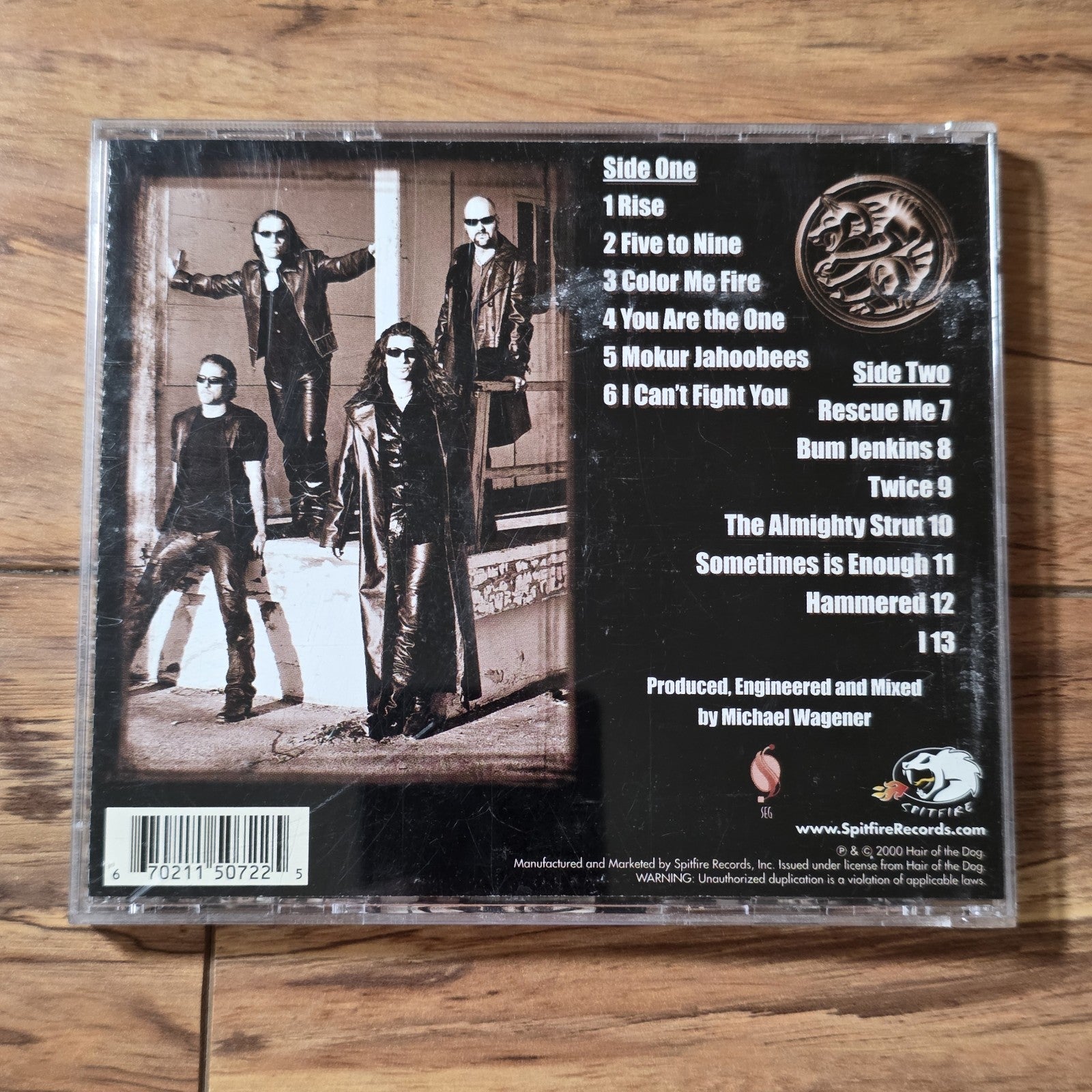 Hair of the Dog - Rise CD Album 2000 Hard Rock