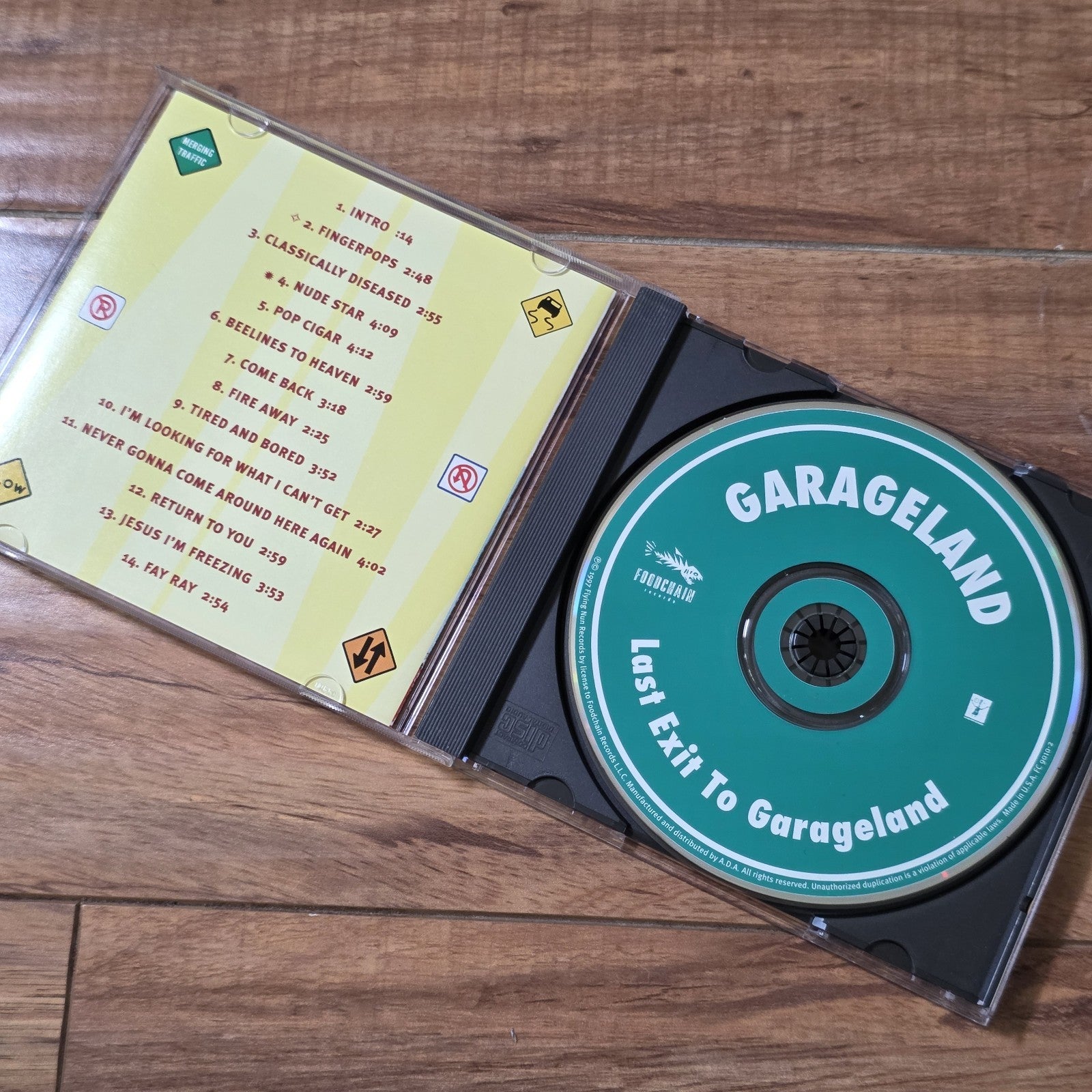 Garageland - Last Exit to Garageland CD Album 1996 Indie Rock