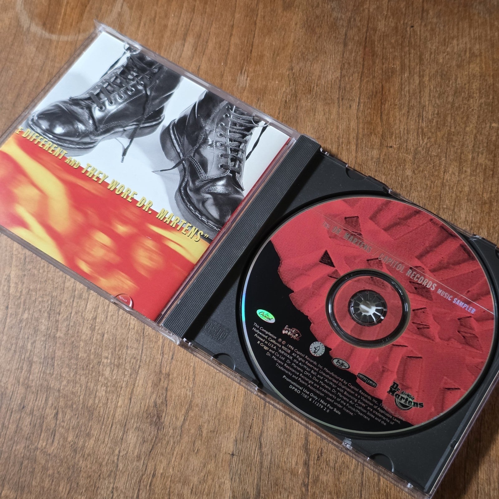 Dr. Martens The Capitol Records Music Sampler CD 1999 Alternative Rock