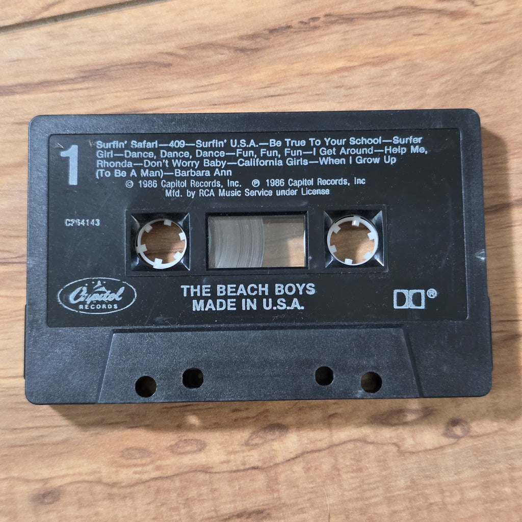 The Beach Boys - Made in U.S.A. Cassette Compilation 1986 Rock