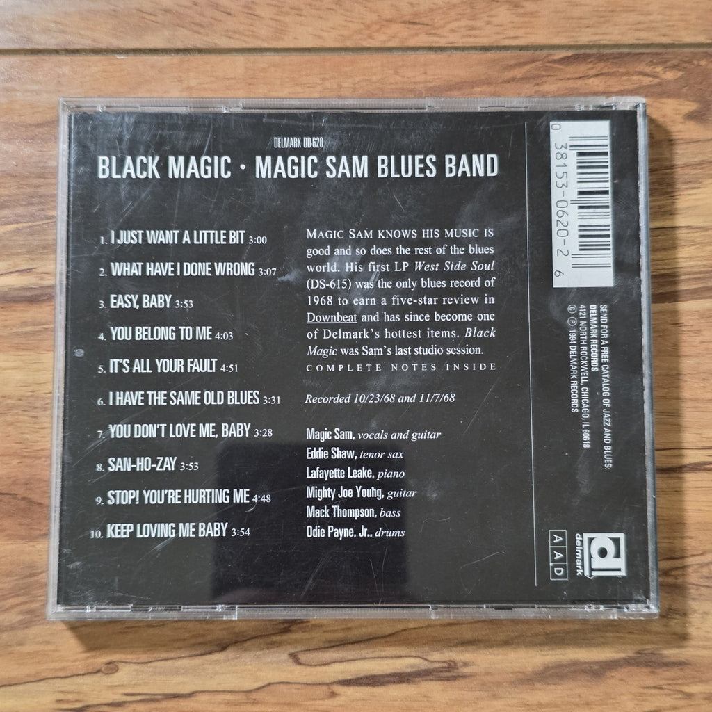Magic Sam Blues Band - Black Magic CD Album 1994 Blues