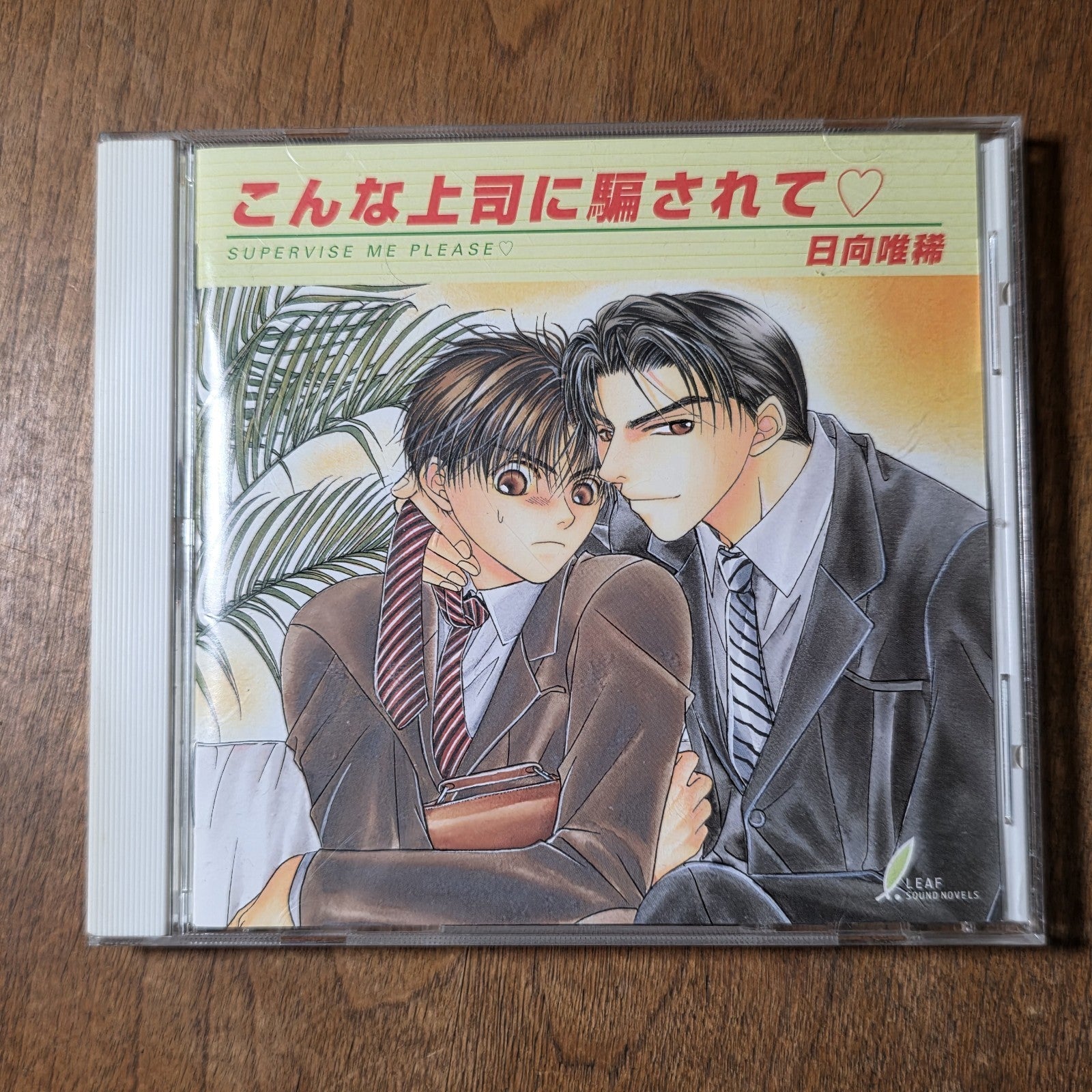 Supervise Me Please: Yaoi Drama CD 2003 Japanese Import Adult Rare HTF