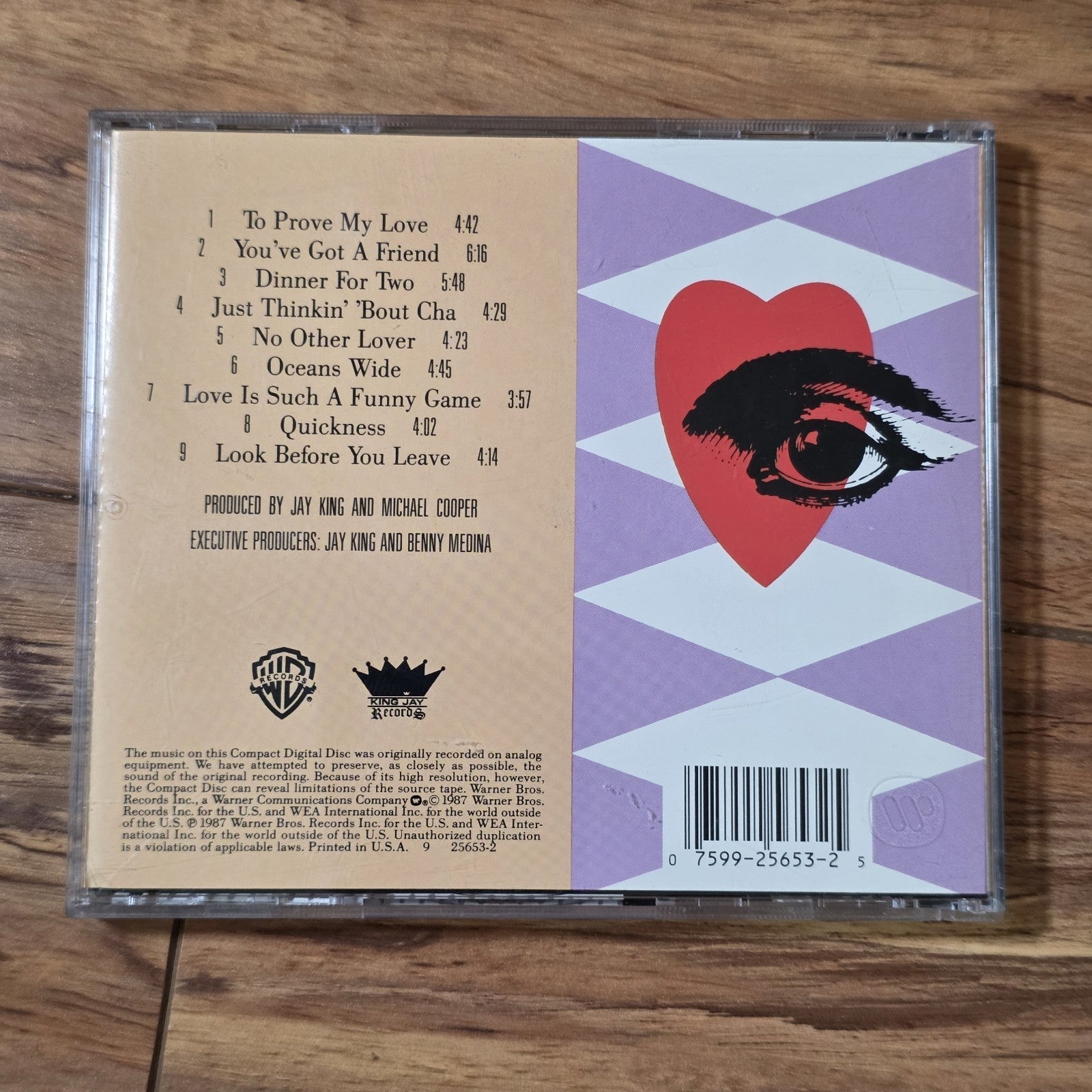 Michael Cooper - Love Is Such A Funny Game CD Album 1990 R&B Soul