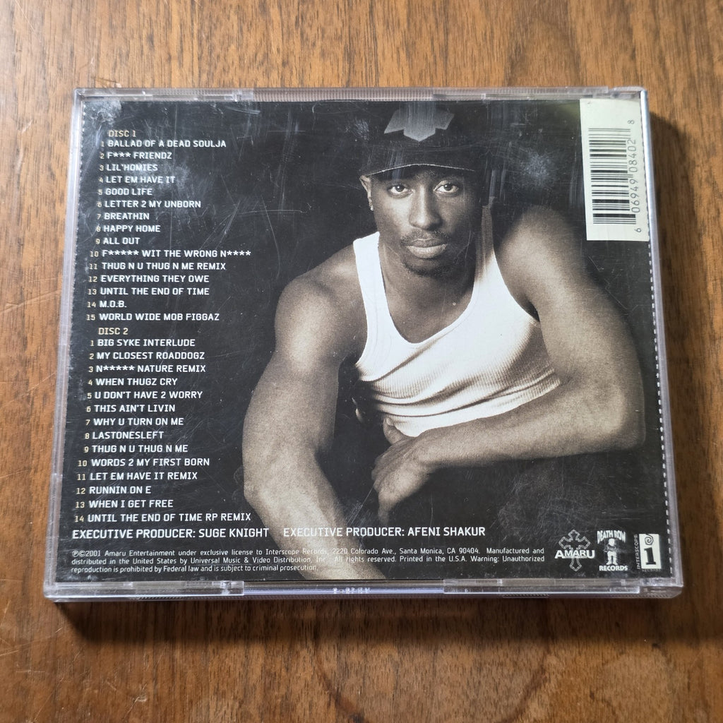 2Pac - Until the End of Time CD Album 2001 Hip Hop