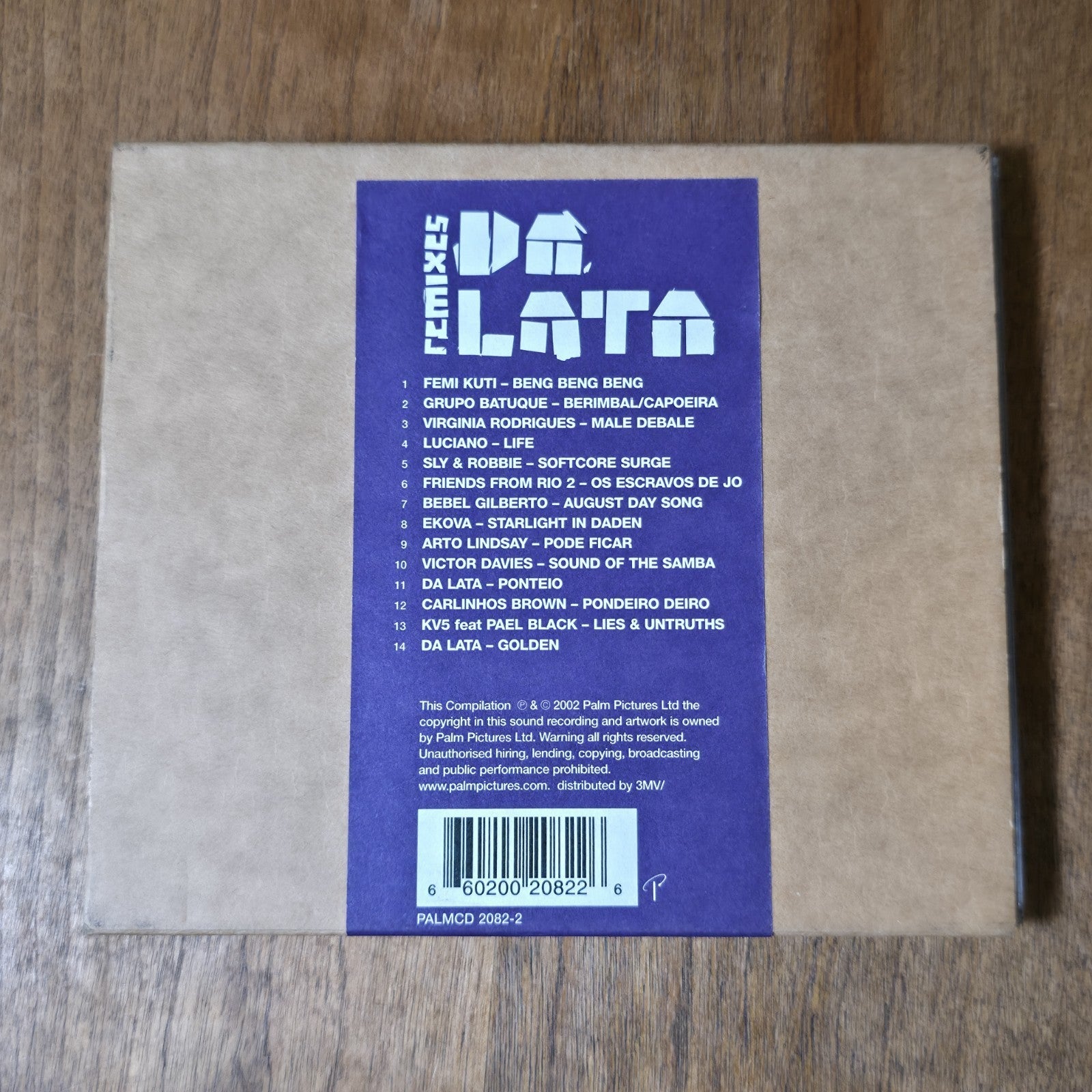 Sly & Robbie - Femi Da Lata CD  2000 Electronic House Latin Future Jazz Rare HTF