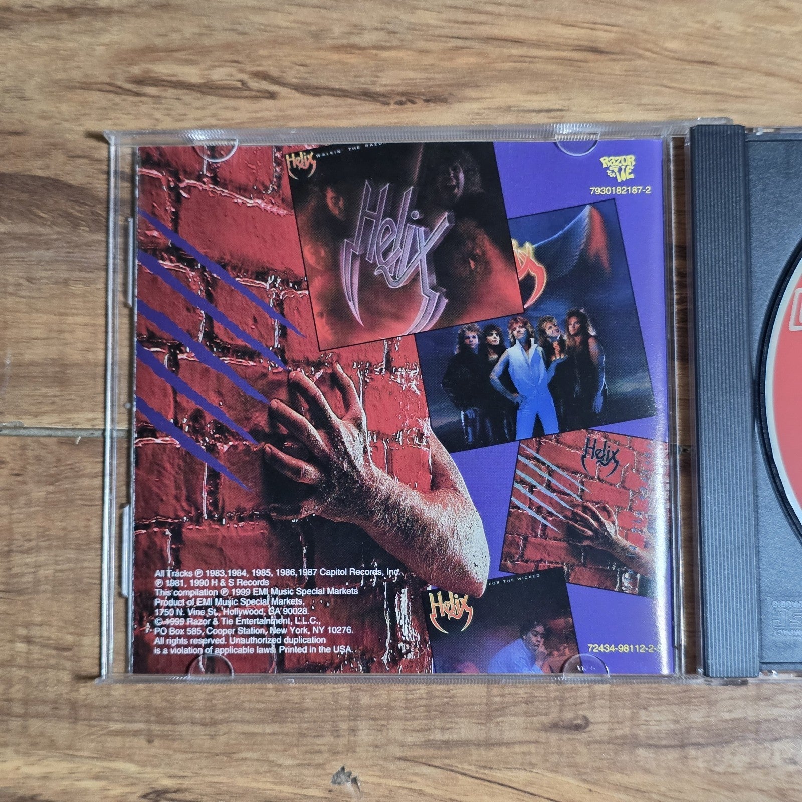 Helix - The Best Of Deep Cuts CD Compilation 1999 Heavy Metal Rare HTF