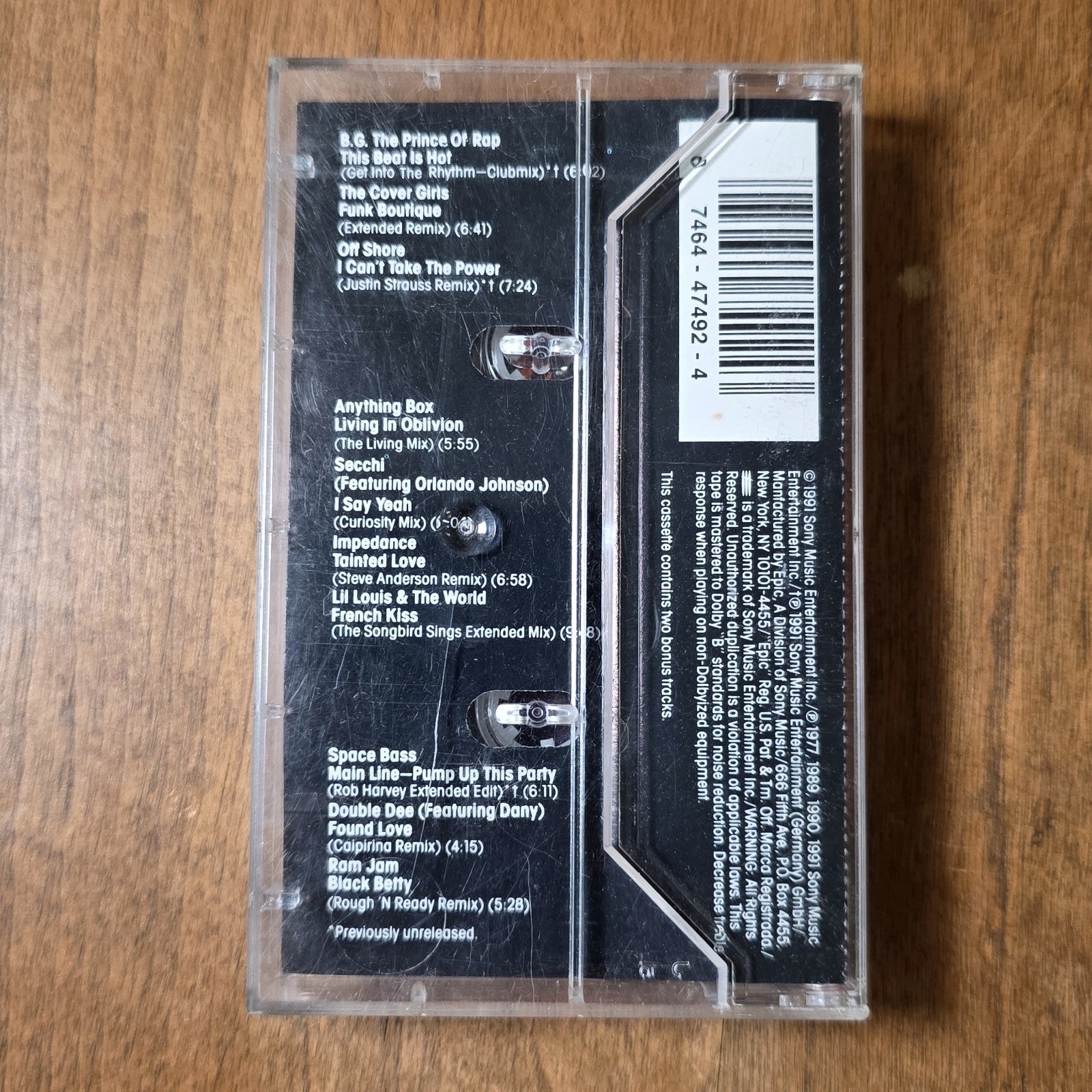 This Beat Is Hot - Various Artists Compilation 1991 Dance Pop Cassette