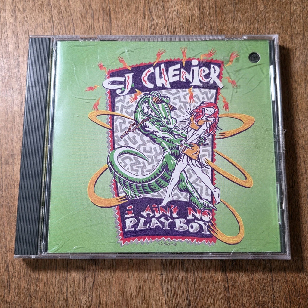 C.J. Chenier - I Ain't No Playboy CD Album 1992 Zydeco