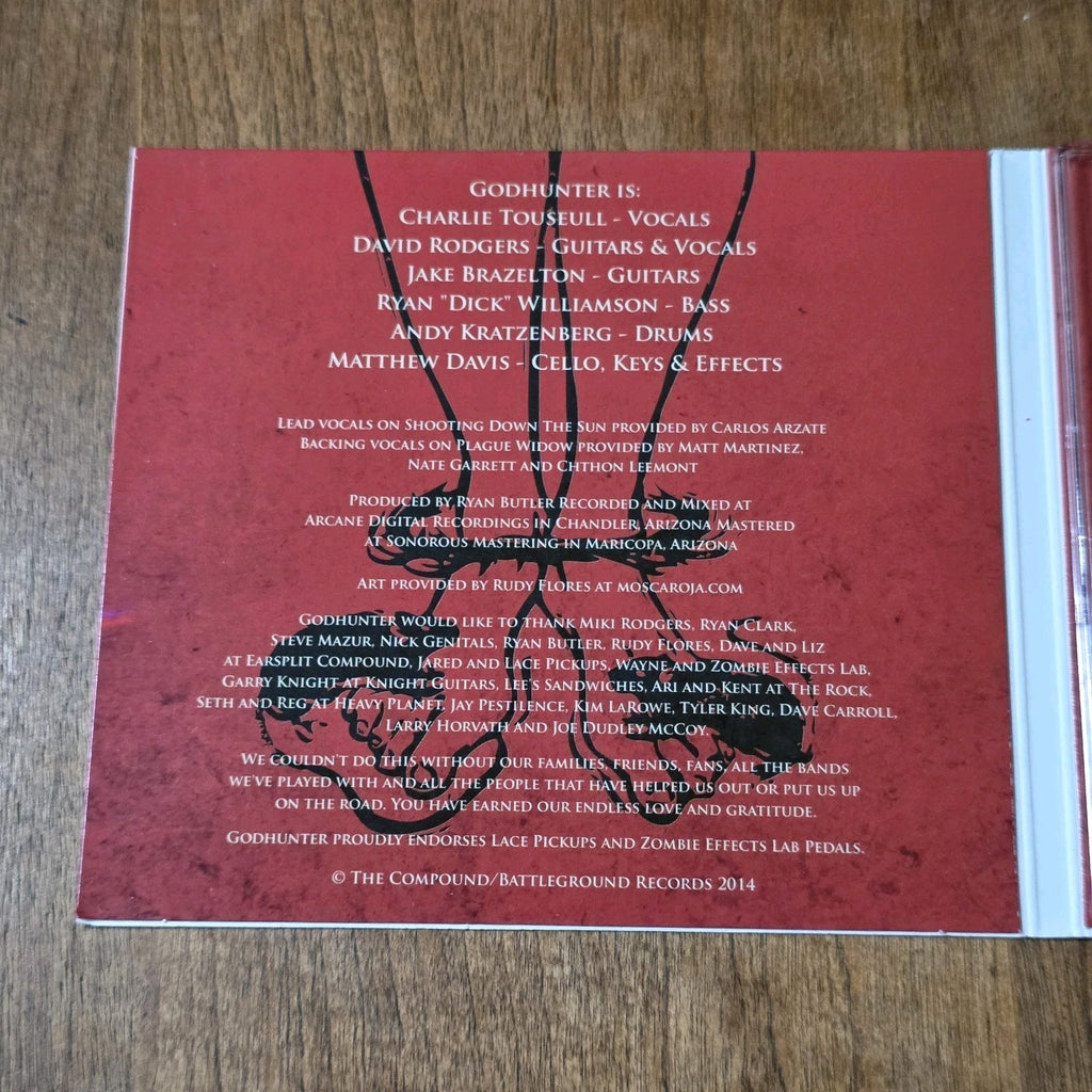 Godhunter - City of Dust CD Album 2014 Sludge Metal Digipak