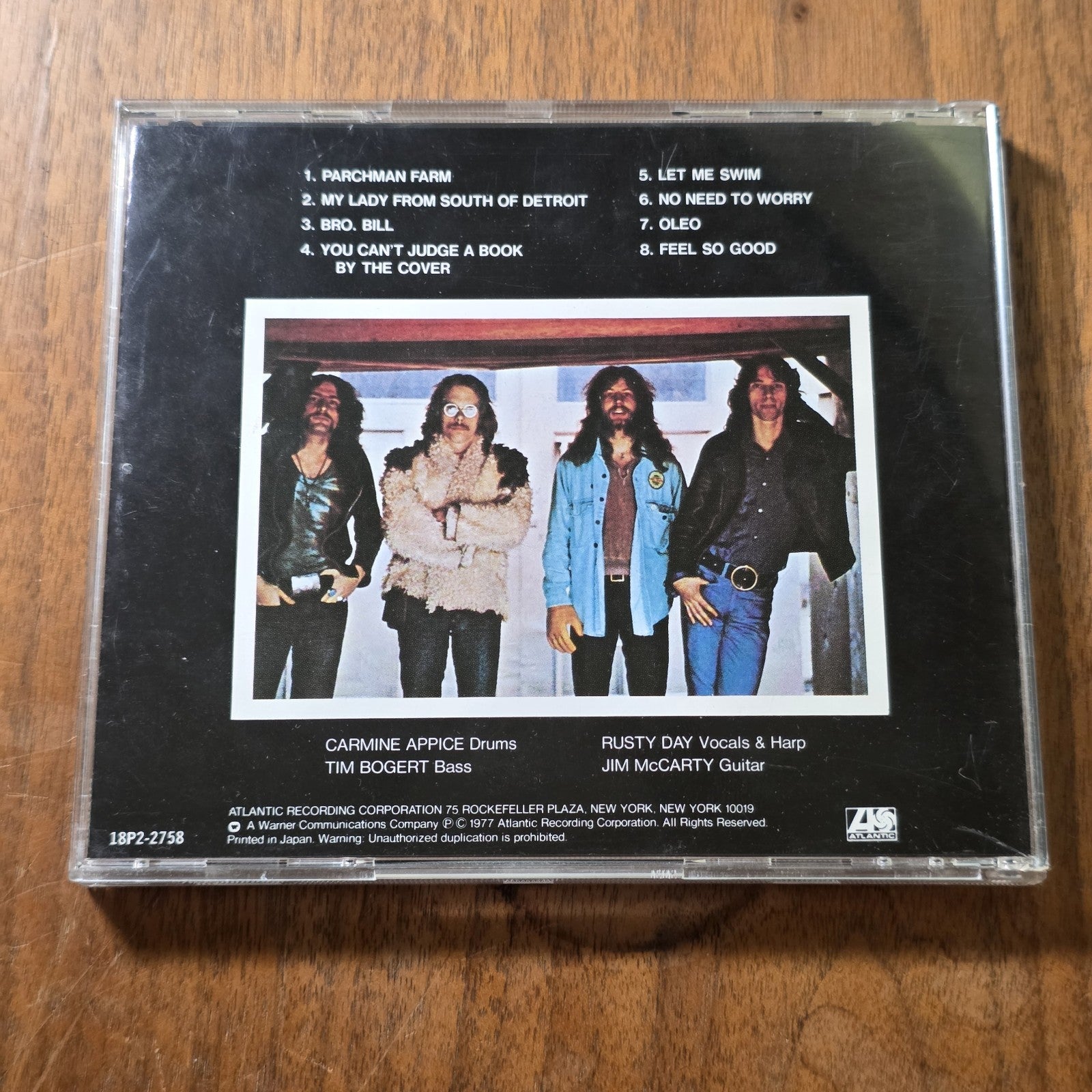Cactus - Self-Titled CD Album 1989 Hard Rock Japan Import Rare HTF