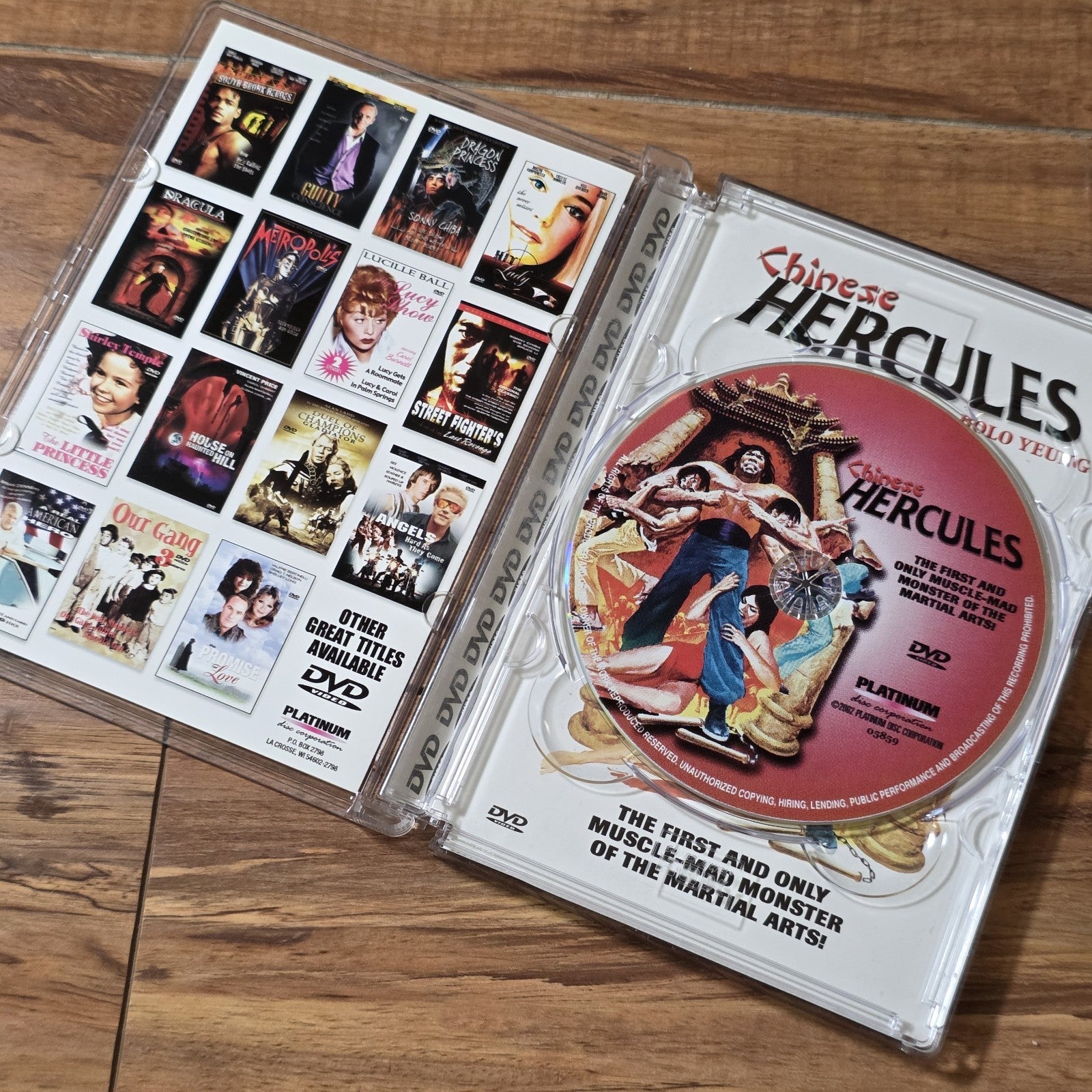 Chinese Hercules DVD 1973 Martial Arts