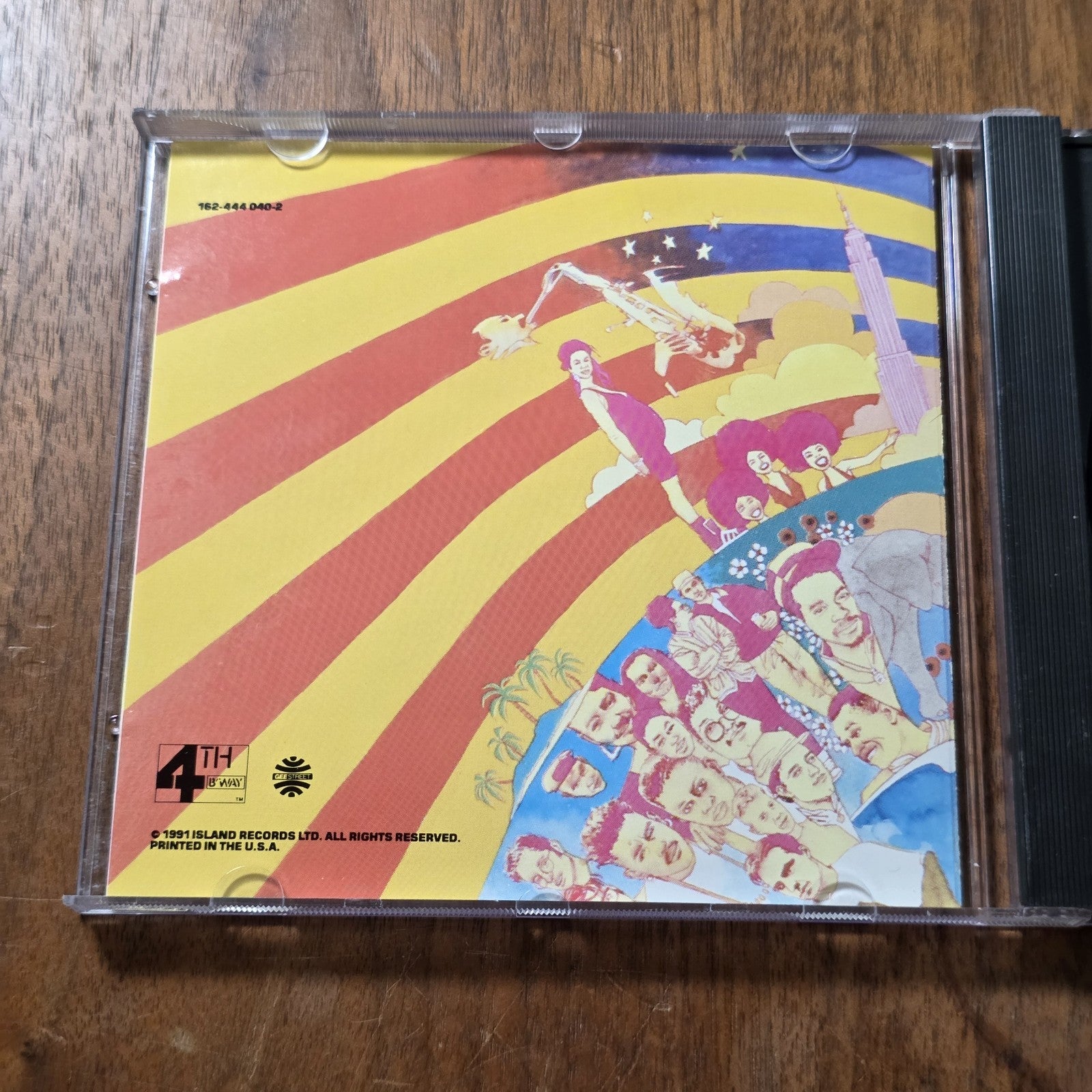Stereo MC's - Supernatural CD Single 1991 Hip Hop 4th & B'way