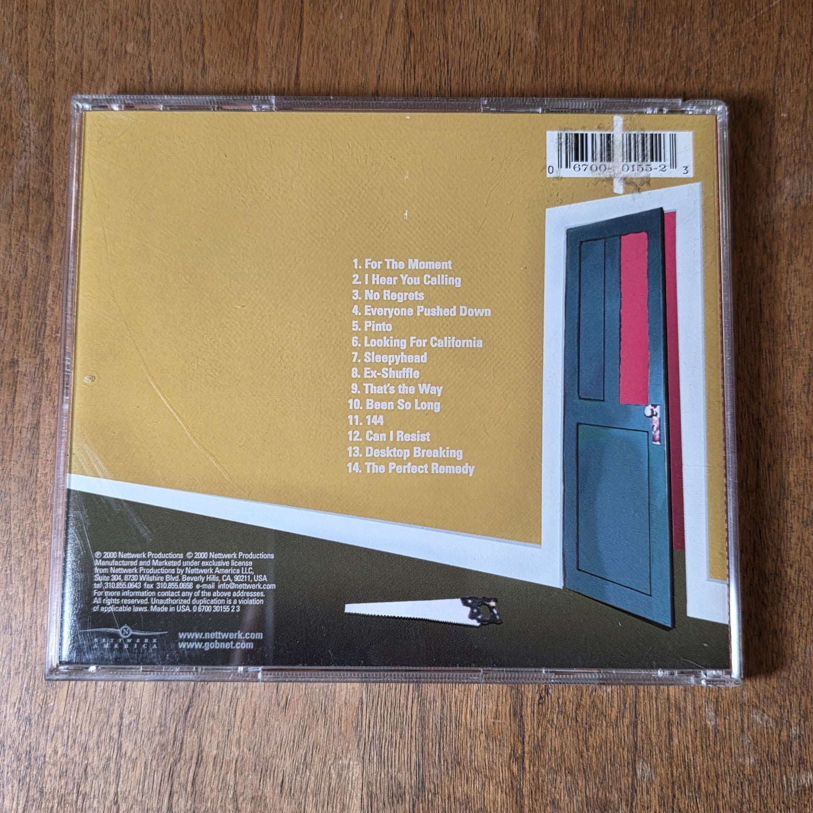 Gob - The World According To Gob CD Album 2000 Pop Punk Nettwerk Records
