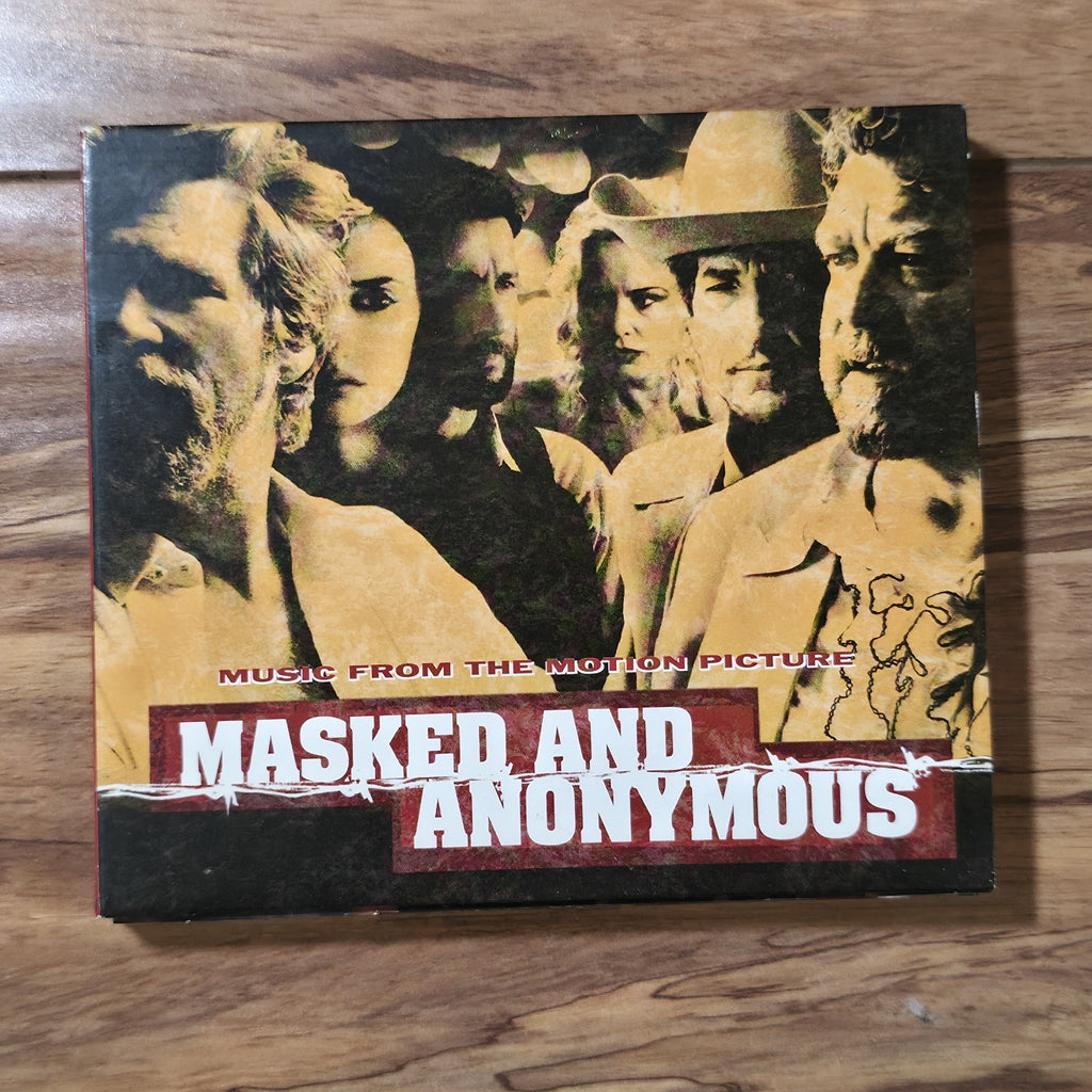Masked and Anonymous CD Soundtrack 2003 Folk Rock 2-Disc Bob Dylan HTF