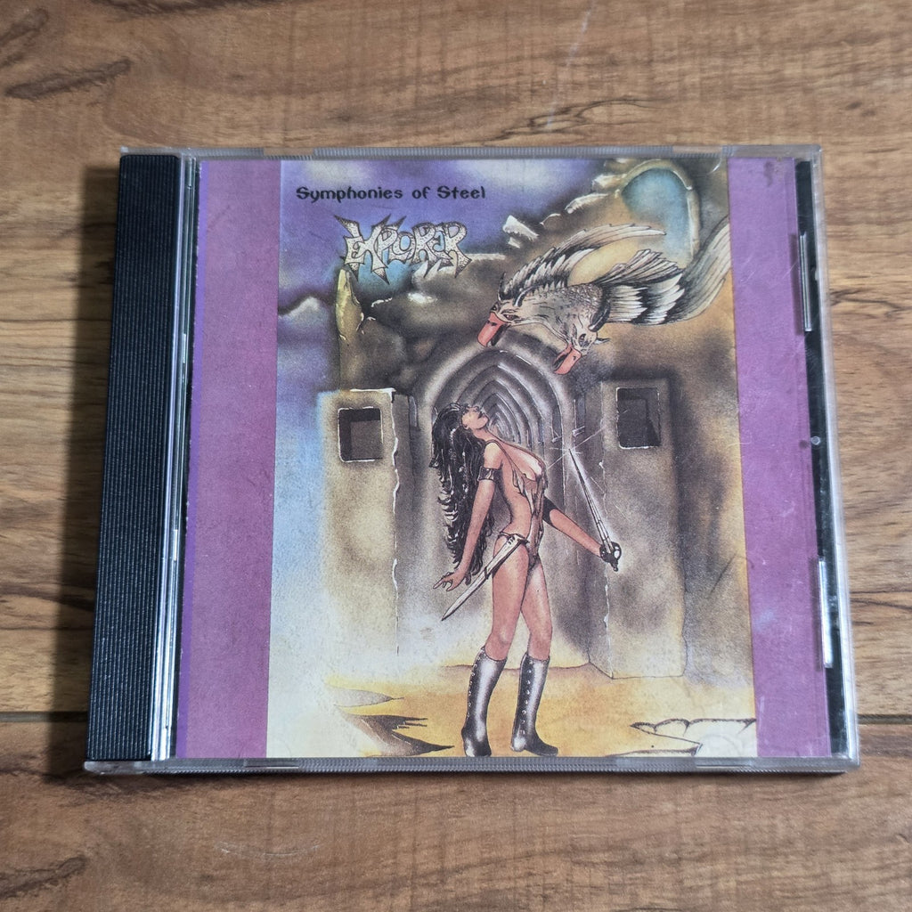Explorer - Symphonies Of Steel CD Album 1984 Heavy Metal Rare HTF